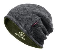 Lvaiz Hats Unisex Beanie-Mütze Wintermütze, Fleecefutter, Totenkopfmütze