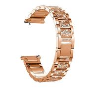 LvBu Armband Kompatibel für Michael Kors Bradshaw, Damen Metall Band Premium Edelstahl Bracelet Gurt für Michael Kors Access Bradshaw (Roségold)