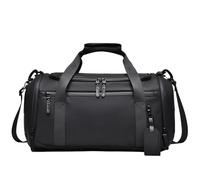 LVUNZJCA Reisetaschen für Herren Fach Handtasche Reisegepäcktasche Weekender(Black)