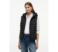 LW PADDED GLOBAL STRIPE VEST Schwarz S