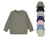 LW800 Larkwood Kinder Sweatshirt Soft Pink 6/12 Monate
