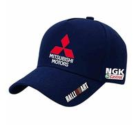LXBSXY Mütze Basecap Herren Kappe Verstellbar für Mitsubishi Outlander 2015 2016 2017, Mütze Basecap Verstellbar mit Auto Logo Baseball Cap Baseballkappe für Herren Damen Zubehör,C