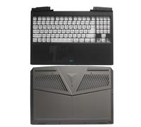 LXCOZED Für Lenovo für Legion Y7000P Y7000P-15 2019 Laptop LCD Back Cover/Front Lünette/Palmrest obere Abdeckung AP17N000400/BOTTOM CASE(C and D Shell)