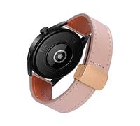 LXURY Magnetisch Lederarmband für Amazfit GTR Mini Armband, Elegante Leder Armbänder für Herren Damen Verstellbarer Ersatzarmband Kompatibel mit Amazfit GTR Mini Uhrenarmband (2)