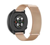 LXURY Magnetische Edelstahl Armbänder für Polar Ignite 3/Ignite 2/Ignite Armband, mit Dual Magnet Einstellbar Metall Mesh Damen Herren Ersatzarmband Kompatibel mit Polar Ignite 3 Uhrenarmband (Gold)