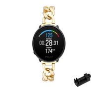 LXURY Metall Armbänder für Polar Ignite 3/Ignite 2/Ignite Armband Damen Edelstahl Verstellbares Elegantes Ersatzarmband Kompatibel mit Polar Ignite 3/Ignite 2/Ignite Uhrenarmband für Frauen (Gold)