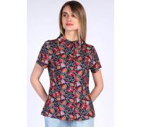 Lykka du Nord Bluse Cylita oriental flower navy (blau) S