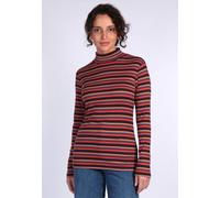 Lykka du Nord Ecovero Rollkragenshirt mit Streifen - Alissee henna (rot) L