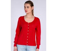 Lykka du Nord Strickjacke Manon rubin (rot) XL