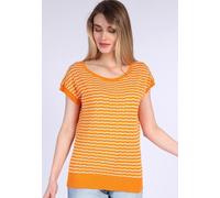 Lykka du Nord Strickshirt Aivy mango (orange) XL