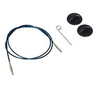 Lykke Austauschbare blaue Drehschnur (94 cm für 120 cm mit 12,7 cm IC-Nadeln)