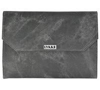 Lykke Austauschbares Geschenkset aus Stricknadeln mit Jeansüberzug Grau