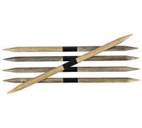 Lykke Driftwood Stricknadeln, Doppelspitz, 20,3 cm, 5 Stück (US 13/9 mm)