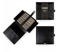 Lykke Geschenk Set mit geraden Stricknadeln in (25cm/10 - schwarz)