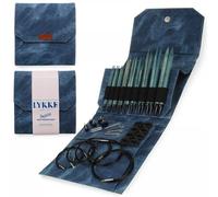 Lykke Stricknadel-Set mit langer Spitze (Indigo).