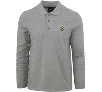 Lyle and Scott Longsleeve Polo Grau - Größe S Grau S