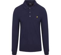 Lyle and Scott Longsleeve Polo Navy - Größe S Dunkelblau S