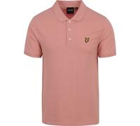 Lyle and Scott Polo Plain Rosa - Größe M Pink M