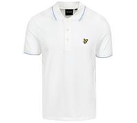 Lyle and Scott Polo Wit - Größe L Weiß L