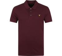 Lyle and Scott Poloshirt Burgundy - Größe S Bordeaux S