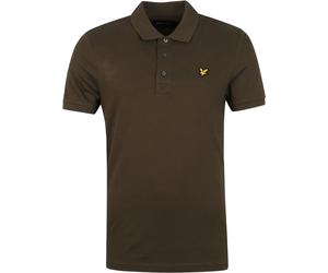 Lyle and Scott Poloshirt Olive - Größe M Dunkelgrün M