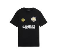 Lyle & Scott - Bekleidung Sunnies Fc Graphic T-Shirt - Schwarz - Größe L
