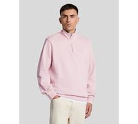 Lyle & Scott 1/4-Zip Sweatshirt - Pink Salt L