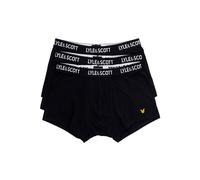 Lyle & Scott Herren Baumwoll Boxershorts Herren 3er Pack: Weiches Tragegefühl & Perfekter Sitz Atmungsaktiv | Langlebig | mit Adler-Logo