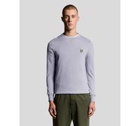 Lyle & Scott Baumwoll-Merino Rundhals-Pullover - Rosa L