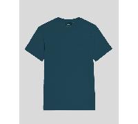 Lyle & Scott Baumwoll-T-Shirt mit Rundhalsausschnitt - Blau XL