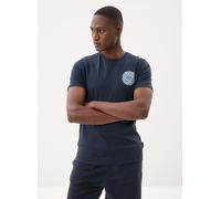 Lyle & Scott - Bekleidung Borders Label Graphic T-Shirt - Blau - Größe XL