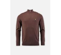 Lyle & Scott Half Zip Pull Merino Wolle Espresso - Größe XL Braun XL