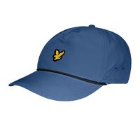 Lyle & Scott Blaue Golfmütze für Herren mit verstellbarem Grafiklogo HE1600G W329 Einheitsgröße