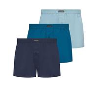 Lyle & Scott - Boxershorts für Herren, Regulär (3er-Pack) (Blau) S