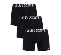 Lyle & Scott Boxershorts Herren - 3er Pack - Daniel- Hochwertige Atmungsaktive Baumwolle, Perfekter Sitz, Stilvolles Adler-Logo