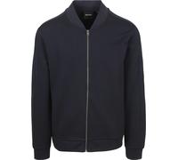Lyle & Scott Cardigan Bomber Dark Navy - Größe L Dunkelblau L