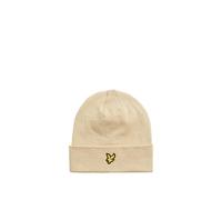 Lyle & Scott Strickmütze Beanie Wollmischung Einheitsgröße Ecru (Wollweiß)
