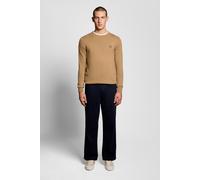 Lyle & Scott Cotton Merino Crew Neck Jumper Tigers Eye Größe: XL | Pullover Outlet | Herren