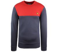 Lyle & Scott Crew The Sweatshirt Langarm Rot Marine Herren Pullover ML1274SP Z260 M