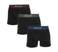 Lyle & Scott - "Devon" Boxershorts für Herren (3er-Pack) (Schwarz) XL