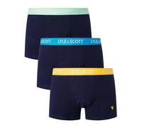 Lyle & Scott Herren Baumwoll Boxershorts Herren 3er Pack: Weiches Tragegefühl & Perfekter Sitz Atmungsaktiv | Langlebig | mit Adler-Logo