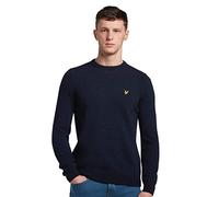 Lyle & Scott Herren Crew Neck Lambswool Blend Jumper Pullover
