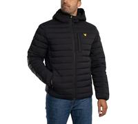 Lyle & Scott Herren Leichte Steppjacke Aus Stretch, Jet Black, S