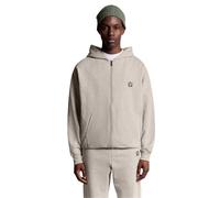 Lyle & Scott - Hoodie mit durchgehendem Reißverschluss für Herren, Für die Freizeit (Beige) S