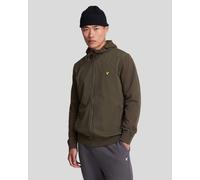 Lyle & Scott Hybrid Kapuzenpullover mit Reiverschluss Grn M