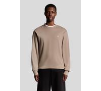 Lyle & Scott Interlock Crew Neck Sweatshirt Cobblestone Größe: XL | Pullover Outlet | Herren
