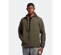 Lyle & Scott Jacke mit Kapuze und Reißverschluss in Olive S