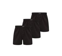 Lyle & Scott - Jericho Pack Of 3 Mixed Woven Black - Boxershorts - Schwarz - XL - 100% Baumwolle Schwarz XL