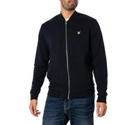 Lyle & Scott Leichte Jacke Herren - Bomberjacke aus 100% Baumwolle - Vintage Blouson mit Stehkragen - lässige Übergangsjacke für Männer, blau, M