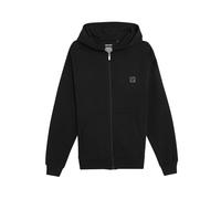 Lyle & Scott Men's Loungewear Zip Through Hoodie Hooded Sweatshirt, Jet Black, M